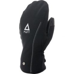 Matt damskie rękawice 3200 Patricia Gore Mittens, Black, S. Czarne rękawiczki damskie Matt, bez wzorów, z gore-texu, sportowe. W wyprzedaży za 166.00 zł.