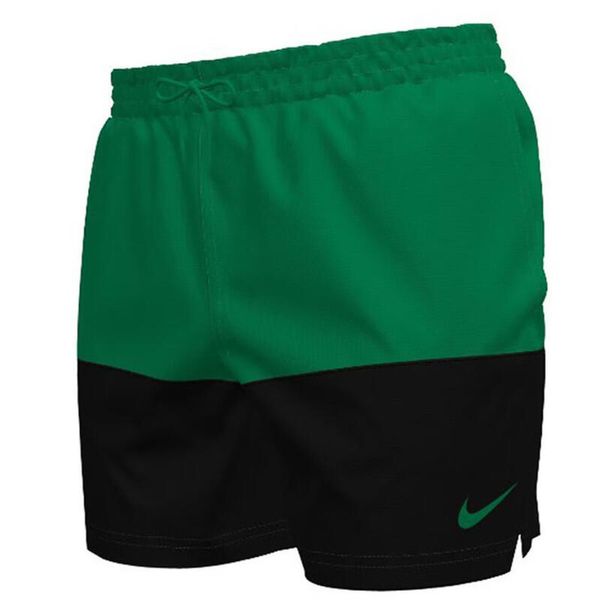 Szorty kąpielowe męskie Nike Split 5" Volley. Czarne kąpielówki męskie Nike, m, bez wzorów, do pływania. Za 149.99 zł.