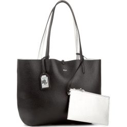 Torebka LAUREN RALPH LAUREN - Olivia 431595601028 Blk/Slv. Czarne torebki do ręki damskie Lauren Ralph Lauren, ze skóry ekologicznej. W wyprzedaży za 469.00 zł.