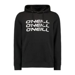 Bluza sportowa kangurka z kapturem męska O'neill Triple. Szare bluzy męskie O'Neill, l, bez wzorów, z bawełny, z kapturem. Za 99.00 zł.