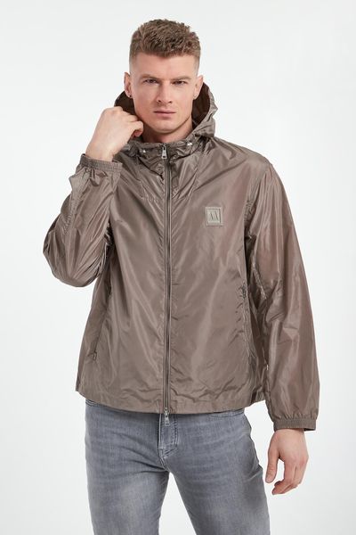 Kurtka męska ortalionowa ARMANI EXCHANGE. Kurtki męskie Armani Exchange, m, bez wzorów, bez kaptura. W wyprzedaży za 671.20 zł.