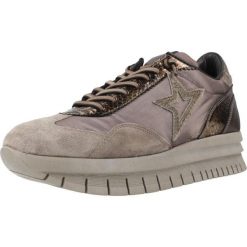 Buty CETTI 170097 Brązowy. Brązowe obuwie sportowe damskie QUERCETTI, bez wzorów, z tkaniny, trekkingowe. Za 488.84 zł.