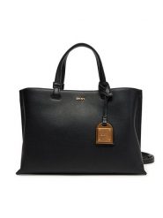 DKNY Torebka R44D1I53 Czarny. Czarne torebki do ręki damskie DKNY, bez wzorów, ze skóry, bez dodatków. Za 809.99 zł.