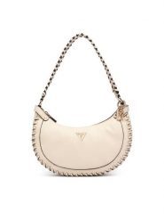 Guess Torebka Petra HWBG97 50010 Kremowy. Białe torebki do ręki damskie Guess, z aplikacjami, ze skóry, bez dodatków. Za 584.99 zł.
