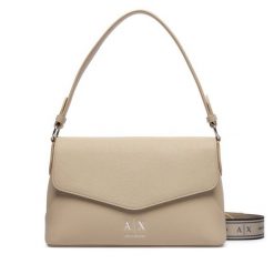 Torebka Armani Exchange. Brązowe torebki do ręki damskie Armani Exchange, bez wzorów, klasyczne, bez dodatków. Za 614.99 zł.