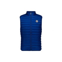 Kurtka puchowa bez rękawów JOTT Tom. Niebieskie kurtki męskie jott, m, bez wzorów, z puchu, eleganckie, bez kaptura. Za 543.35 zł.