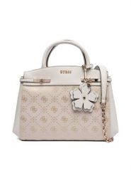 Guess Torebka Melinda HWJP99 02060 Écru. Torebki do ręki damskie Guess, z aplikacjami, ze skóry, bez dodatków. Za 679.99 zł.