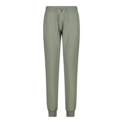 Spodnie bawełniane damskie CMP. Niebieskie spodnie sportowe damskie CMP, l, bez wzorów, z bawełny. Za 222.85 zł.