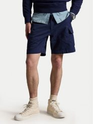 Polo Ralph Lauren Szorty materiałowe 710964027005 Granatowy Relaxed Fit. Niebieskie szorty męskie Polo Ralph Lauren, m, bez wzorów, z bawełny. Za 689.99 zł.