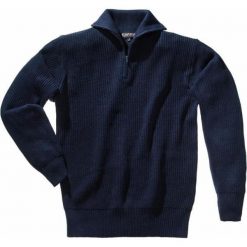Neutralna linia produktów Sweter Troyer, z zamkiem błyskawicznym, rozmiar S, navy. Niebieskie swetry przez głowę męskie neutralna linia produktów, m, bez wzorów, bez kołnierzyka. Za 123.86 zł.
