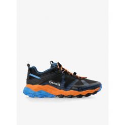 Buty turystyczne męskie AKU Flyrock GTX. Czarne trekkingi męskie Aku, trekkingowe. Za 723.99 zł.