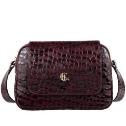 Damska torebka skórzana Canaletto z klapką i ozdobnym frędzlem TD705s337. Szare torebki do ręki damskie bez wzorów, ze skóry, eleganckie, bez dodatków. Za 420.00 zł.