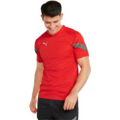 Podkoszulek Puma Teamfinal Training Jersey, Mężczyźni. Czerwone koszulki sportowe męskie Puma, m, bez wzorów, z jersey, bez kołnierzyka, bez ramiączek, do piłki nożnej. Za 290.00 zł.
