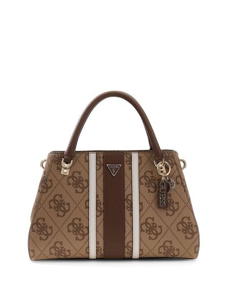 Guess Torebka 181098 Brązowy. Brązowe torebki do ręki damskie Guess, z aplikacjami, ze skóry, bez dodatków. Za 509.99 zł.
