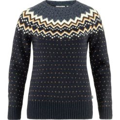 Fjall Raven Övik Sweter Dzianinowy W Damskie. Niebieskie swetry damskie Fjällräven, s, bez wzorów, z dzianiny, bez kołnierzyka, bez ramiączek, długie, bez kaptura. Za 932.60 zł.