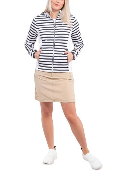 Bluza Damska Luhta Ilvessalo. Białe bluzy damskie Luhta, s, bez wzorów, z materiału, z kapturem. Za 409.00 zł.