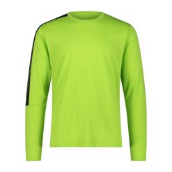 Koszulka męska techniczna CMP 34N1737. Zielone koszulki sportowe męskie CMP, m, bez wzorów, bez kołnierzyka, bez ramiączek, trekkingowe. Za 274.00 zł.