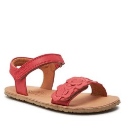 Sandały Froddo. Czerwone sandały dziewczęce Froddo, bez zapięcia. Za 239.99 zł.