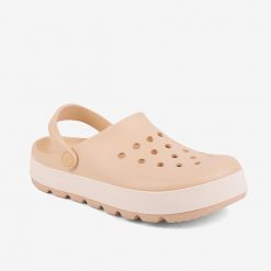 Chodaki damskie Coqui. Brązowe skarpety damskie Coqui, bez wzorów. Za 153.99 zł.