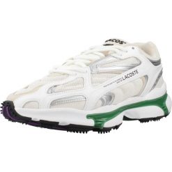 Tenisówki Lacoste Model L003 2k24 Textile Kolor Zielony. Zielone trampki męskie Lacoste, bez wzorów, z syntetyku, bez zapięcia. Za 654.40 zł.