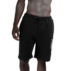Krótka Lonsdale Fringford. Czarne krótkie spodenki sportowe męskie Lonsdale, bez wzorów. Za 165.00 zł.