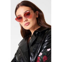NA-KD Accessories Okulary przeciwsłoneczne Cat Eye - Red. Czerwone okulary przeciwsłoneczne damskie NA-KD Accessories. Za 60.95 zł.