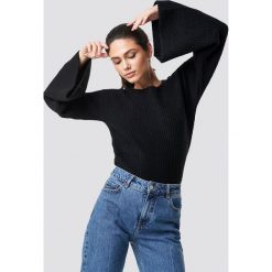 NA-KD Sweter z dużym rękawem - Black. Swetry damskie marki NA-KD. Za 121.95 zł.