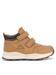 Kappa Sneakersy AW24-3C007(CH) Brązowy. Brązowe buty sportowe chłopięce Kappa, bez wzorów, z tworzywa sztucznego, bez zapięcia. Za 169.99 zł.