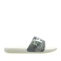 Klapki damskie Helly Hansen Slide. Zielone klapki damskie Helly Hansen, bez wzorów, eleganckie, bez obcasa. Za 199.50 zł.