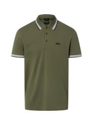 BOSS Green koszulka polo - Paddy Mężczyźni Bawełna zielony, L. Zielone koszulki polo męskie BOSS GREEN, l, bez wzorów, z bawełny, bez kołnierzyka, bez ramiączek. Za 449.95 zł.