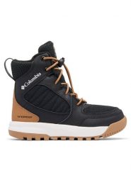 Columbia Śniegowce Youth Portlander 2078901 Czarny. Czarne buty zimowe chłopięce Columbia, bez wzorów, ze skóry, bez zapięcia. Za 369.99 zł.