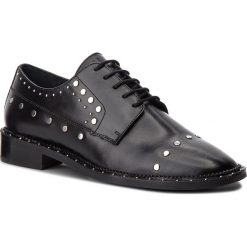 Oxfordy BRONX - 66156-A BX 1503 Black 01. Czarne półbuty damskie Bronx, ze skóry. Za 520.00 zł.