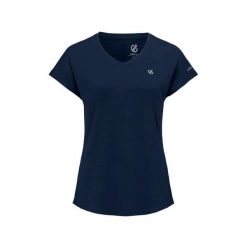 T-shirt damski Dare 2B Vigilant. Niebieskie t-shirty damskie Dare 2b, bez wzorów, z materiału, casualowe, bez kołnierzyka. Za 121.75 zł.