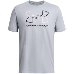 Koszulka Męska. Szare koszulki sportowe męskie Under Armour, m, bez wzorów, bez kołnierzyka, bez ramiączek, trekkingowe. Za 154.99 zł.