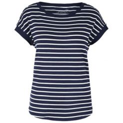 S.Oliver Koszulka Damska 42 Ciemnoniebieska. Szare t-shirty damskie marki S.Oliver, bez wzorów, bez kołnierzyka. Za 79.90 zł.
