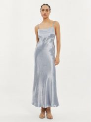 Max Mara Leisure Sukienka koktajlowa Baden 2416221088 Niebieski Regular Fit. Niebieskie sukienki damskie Max Mara Leisure, bez wzorów, z wiskozy, wizytowe, bez kołnierzyka, bez ramiączek. W wyprzedaży za 559.99 zł.