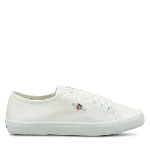 Tenisówki Gant. Białe trampki i tenisówki damskie GANT, bez wzorów, bez zapięcia. Za 229.99 zł.