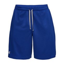 Spodnie do biegania męskie Under Armour Tech Mesh Short. Niebieskie krótkie spodenki sportowe męskie Under Armour, m, bez wzorów, z meshu, do biegania. Za 127.45 zł.