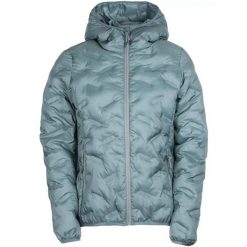 Kurtka uliczna damska Fundango Alsea z kapturem. Zielone kurtki damskie Fundango, xs, bez wzorów, z syntetyku, z kapturem, trekkingowe. Za 469.00 zł.