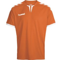 Koszulka piłkarska z krótkim rękawem męska Hummel Core SS Poly Jersey. Brązowe koszulki sportowe męskie Hummel, m, bez wzorów, z jersey, bez kołnierzyka, bez ramiączek, do piłki nożnej. Za 37.00 zł.