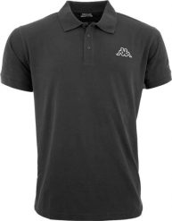 Kappa Kappa Peleot Polo 303173-19-0201 Czarne S. Czarne koszulki polo męskie Kappa, m, bez wzorów, bez ramiączek. Za 66.03 zł.