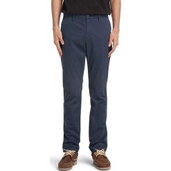 Spodnie Męskie Timberland Sargent Lake Stretch Twill Slim. Niebieskie spodnie materiałowe męskie Timberland, m, bez wzorów. Za 313.45 zł.