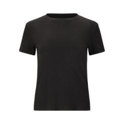 Koszulka damska Athlecia Tinashe. Czarne koszulki sportowe damskie Athlecia, bez wzorów, na fitness i siłownię. Za 122.50 zł.