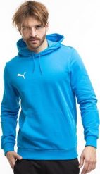Puma Bluza męska Puma Team Goal Casuals Hoody niebieska 658618 02 2XL. Niebieskie bluzy męskie Puma, m, bez wzorów, bez kaptura. Za 187.03 zł.