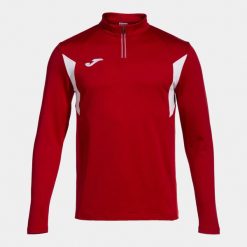 Bluza dresowa 1/2 zip Joma Winner III. Czarne bluzy męskie Joma, m, z aplikacjami, z dresówki, bez kaptura. Za 246.00 zł.