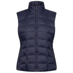 Trespass Ogbere - Kamizelka damska Tp50 Navy. Niebieskie kurtki damskie Trespass, bez wzorów, z puchu, bez kaptura. Za 310.99 zł.