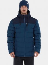 Kurtka przejściowa męska Fundango Passat. Niebieskie kurtki męskie Fundango, l, bez wzorów, z materiału. Za 399.90 zł.