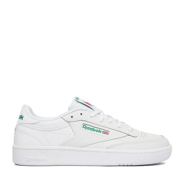 Sneakersy Reebok. Białe trampki i tenisówki chłopięce Reebok, bez wzorów, bez zapięcia. Za 163.99 zł.