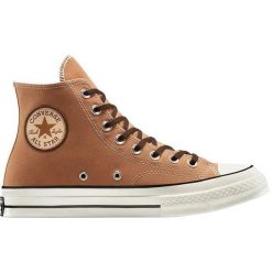 Buty sportowe męskie Converse Chuck 70. Brązowe buty sportowe męskie Converse, bez zapięcia, na fitness i siłownię. Za 590.00 zł.