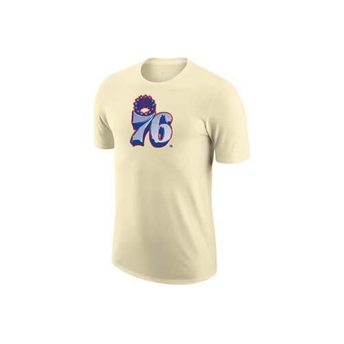 Koszulka sportowa męska Nike Nba Philadelphia 76ers Earned Edition. Brązowe koszulki sportowe męskie Nike, m, bez wzorów, bez kołnierzyka, bez ramiączek. Za 225.00 zł.